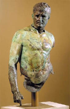 The bust of the Roman Council Lucio Emilio Paolo