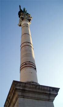 La colonna romana a Lecce