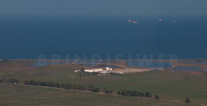 Brindisi. Saline Regie di Punta della Contessa