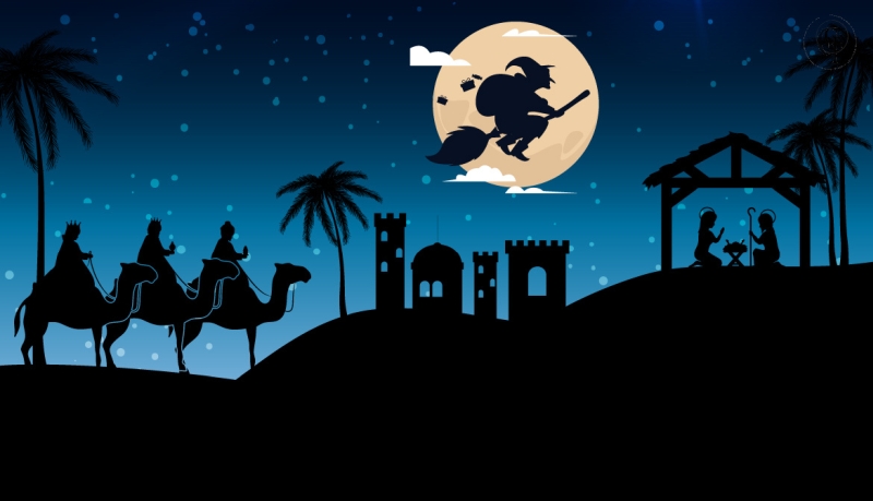 La Befana, immagine da genteeterritorio.it