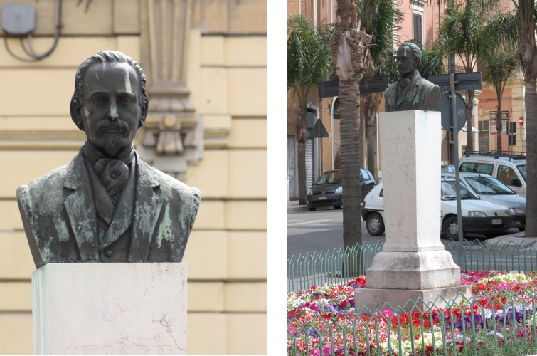 I busto di Cesare Braico