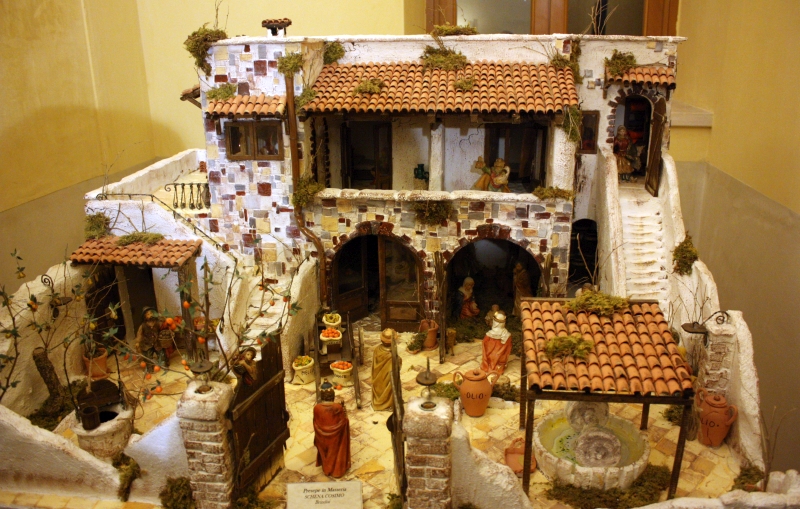 Presepe in masseria, opera di Cosimo Schena