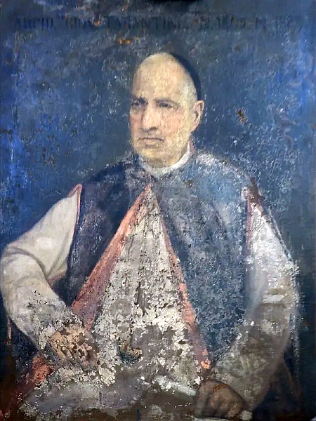 Brindisi, Museo Diocesano. Anonima bottega locale, ritratto di Giovanni Tarantini