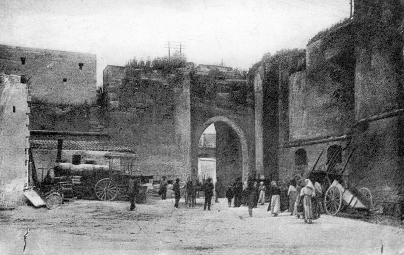 Porta Mesagne nel 1916