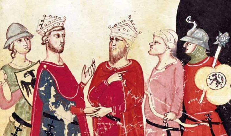 <em>28 giugno 1228</em> - Da Brindisi salpa la crociata di Federico II