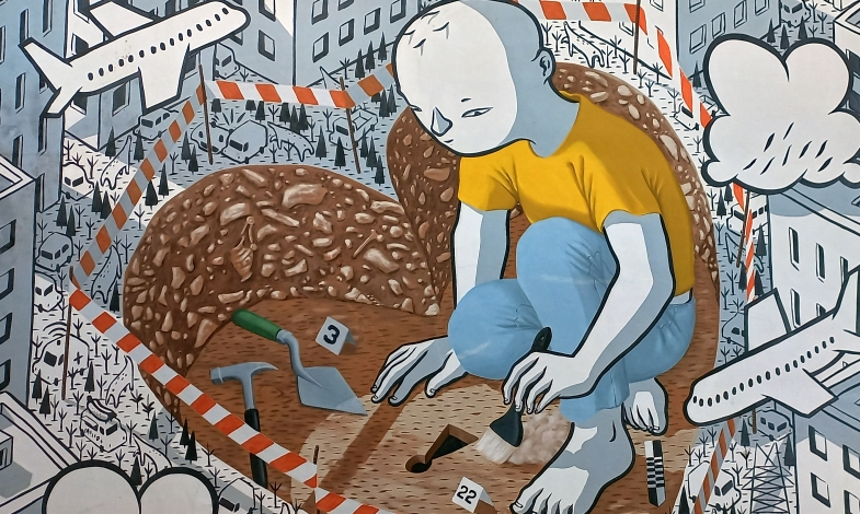 A Mesagne i murales dello street artist Millo