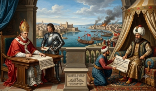 Brindisi durante la presa di Otranto - (1480-1481)