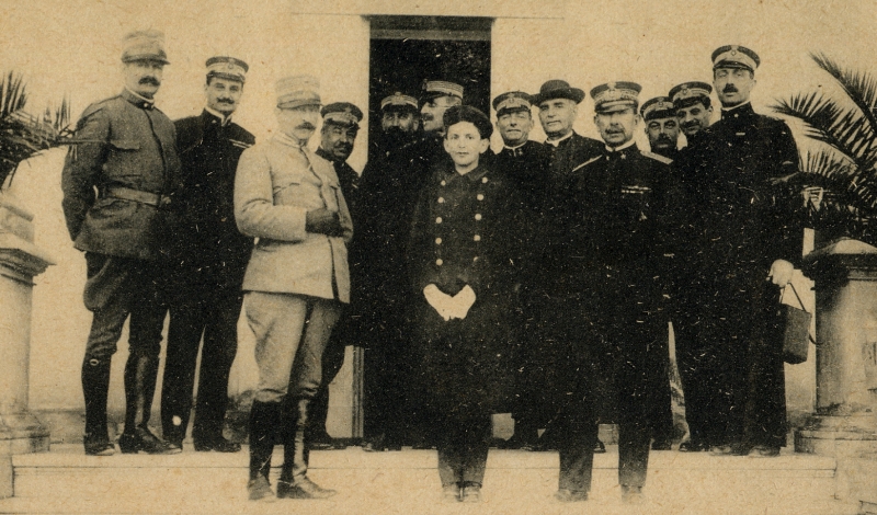 Accadde oggi: 17 aprile 1916. - Il principe ereditario Umberto di Savoia in viaggio d’istruzione a Brindisi