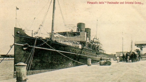 <em>Accadde il 25 ottobre del 1870</em> - Parte da Brindisi il primo piroscafo della <span style=
