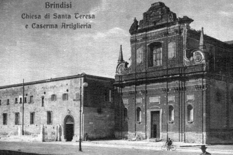 Brindisi. Ex convento di Santa Teresa, all'epoca caserma militare