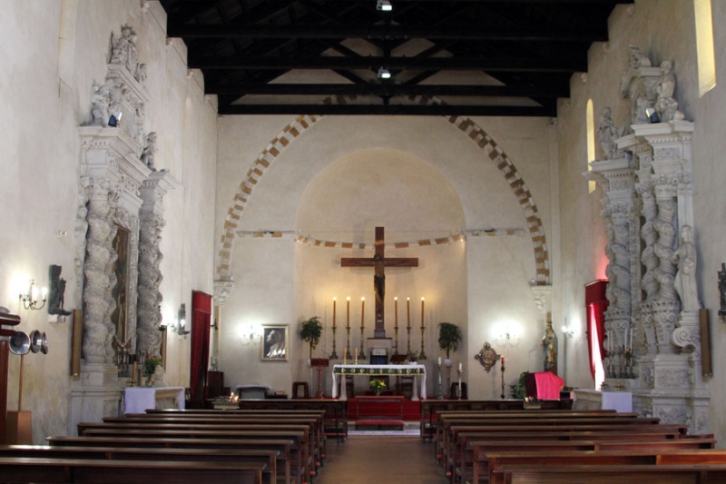 Brindisi. Chiesa del Cristo dei Domenicani. Interno