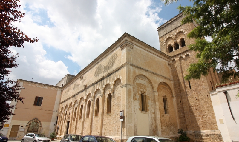 Brindisi. Chiesa di San Benedetto. Esterno