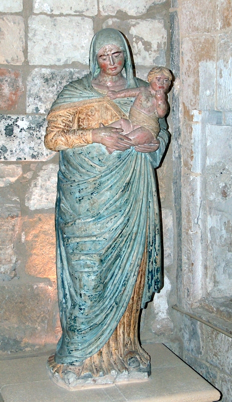 Brindisi. Chiesa di San Benedetto. Statua della Madonna della Neve