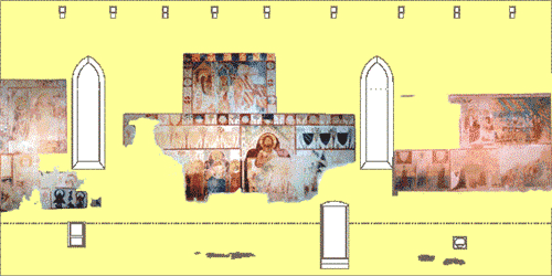 Aula: parete a sud-est