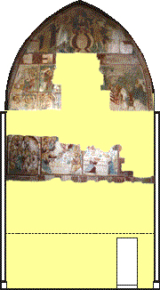 Coro - parete a nord-est