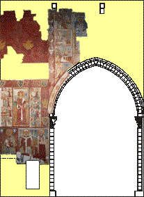 Presbiterio - parete a nord-ovest