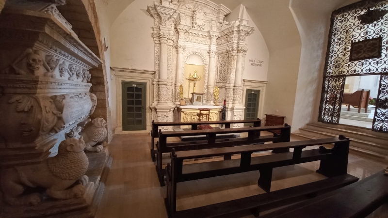 Brindisi. Chiesa di San Paolo eremita. Cappella di san Francesco