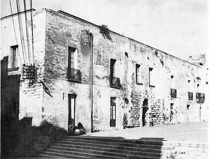 Il convento dei Gesuiti che era in piazza Marcantonio Cavalerio