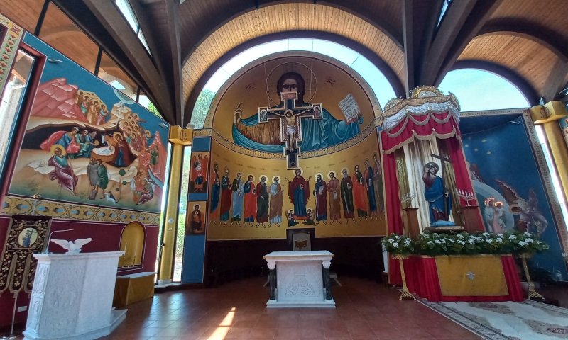 Chiesa di Cristo Salvatore. Altare maggiore