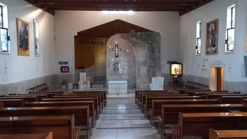 Brindisi. Santuario di S. Maria Madre della Chiesa, meglio nota come la chiesa di Jaddico. Interno