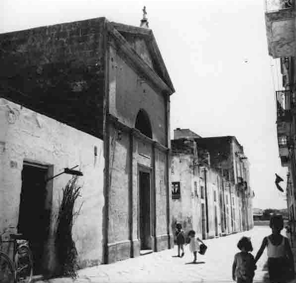 Brindisi. Chiesa della Madonna della Scala. Foto d'epoca