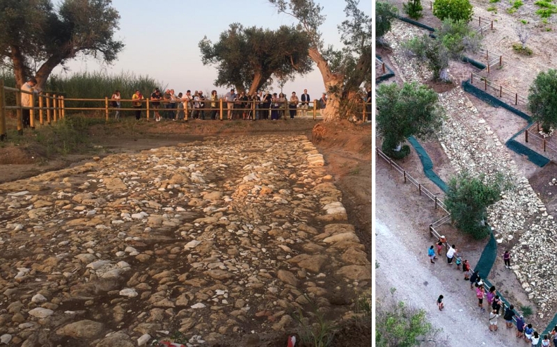 Muro Tenente, antico tracciato viario di epoca romana, probabile Via Appia – ph. Parco Archeologico