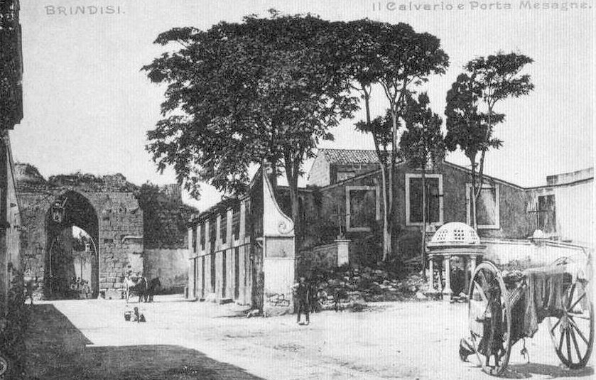 Brindisi, Il Calvario nei primi anni del Novecento