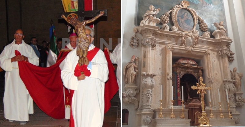 Torchiarolo. Il Crocefisso del Naufrago