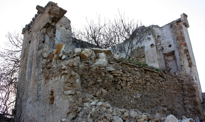 Brindisi. La Torre di Migliori parzialmente crollata nel marzo 2012