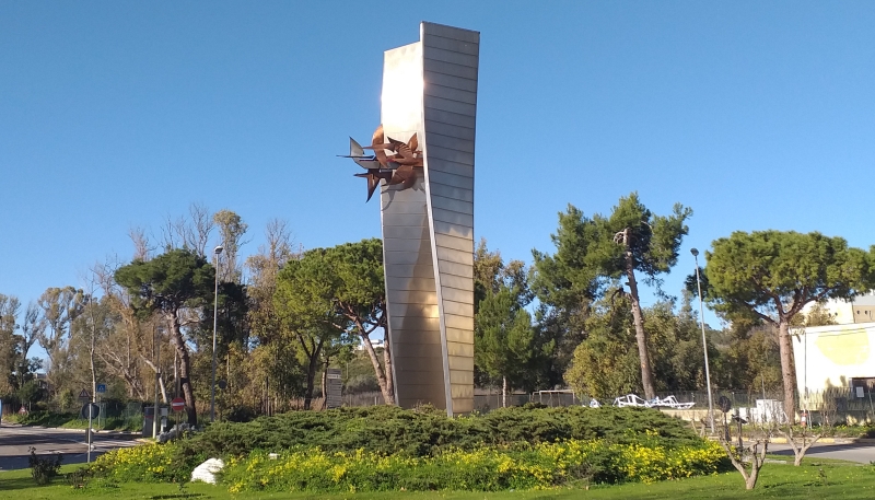 Marcello Avenali. Monumento alla memoria di Aldo Moro e dei Caduti di via Fani