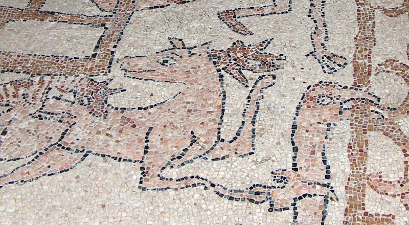 Duomo di Brindisi, particolare del mosaico