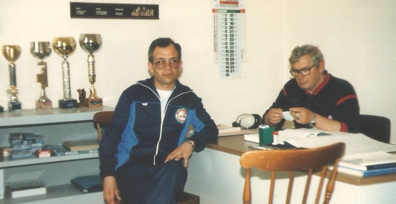 Franco Aloisio e Vito Calì, due dei fondatori del TSN Brindisi