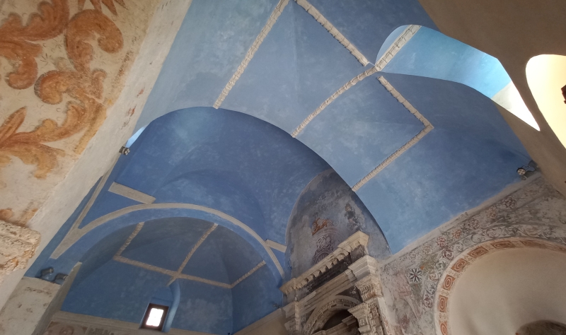 Tuturano. Chiesa della Madonna del Giardino. Soffitto