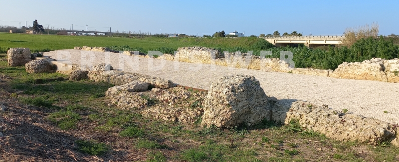 Brindisi. Località Apani. Il viadotto sulla Via Appia-Traiana