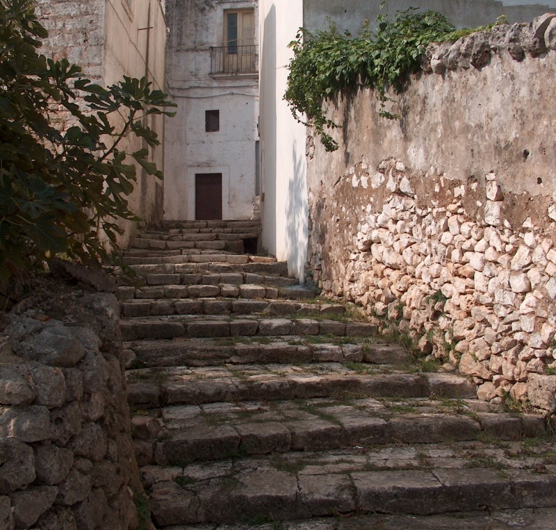 Ceglie Messapica. I Cento Scaloni