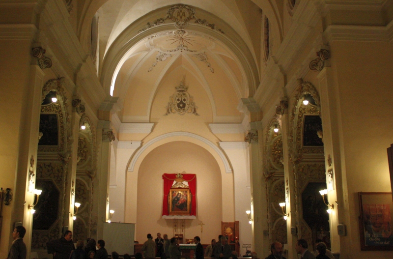 Mesagne. Chiesa del Carmine. Interno