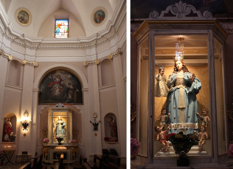 Mesagne. Santuario di Mater Domini. Interno