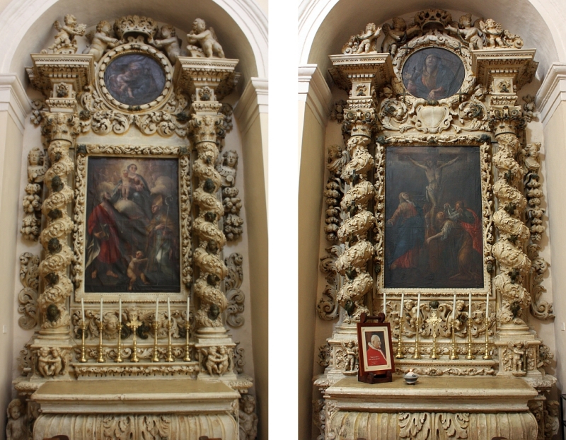 Mesagne. Chiesa di Santa Maria in Betlem. Altari