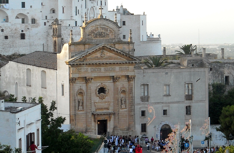 Ostuni. Chiesa di Santa Maria Vergine del Monte Carmelo