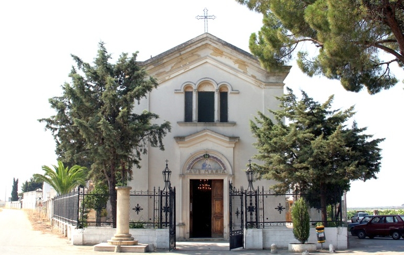 Sandonaci. Chiesa di Santa Maria delle Grazie. Esterno