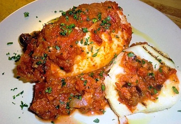 Seppie ripiene al sugo di pomodoro