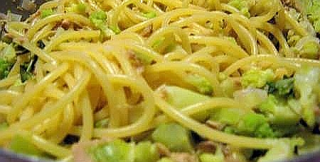 Spaghetti tonno e cavolfiore