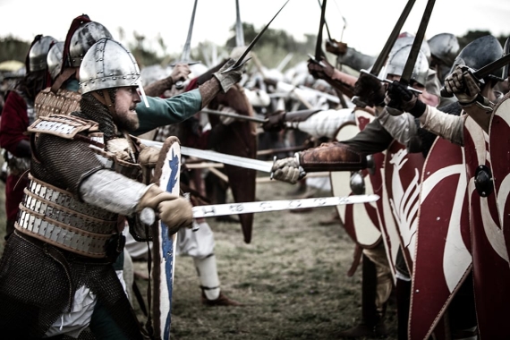 Rievocazione della battaglia dell’XI secolo fra Normanni e Bizantini - ph. Emanuele Franco(C)