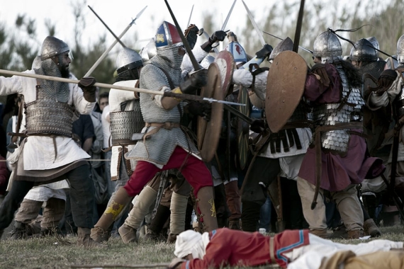 Rievocazione della battaglia dell’XI secolo fra Normanni e Bizantini - ph. Emanuele Franco(C)