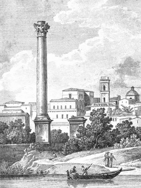 la città e le colonne