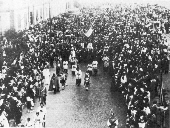 Il Corpus Domini nel 1955