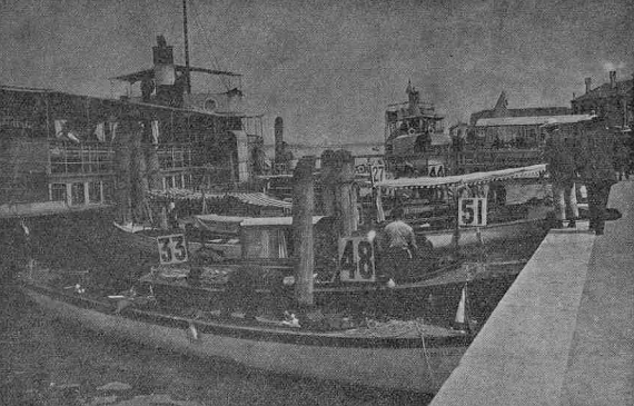 Le imbarcazioni ferme a Chioggia (da La Stampa Sportiva(2))