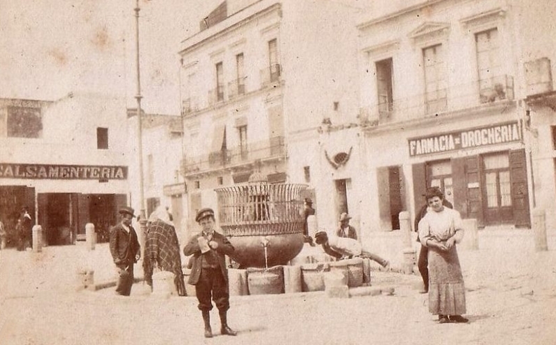 La Fontana De Torres nel 1909