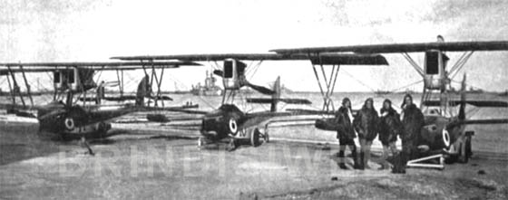 La squadriglia di M55 di Umberto Maddalena, uno dei piloti italiani più decorati - June 1918
