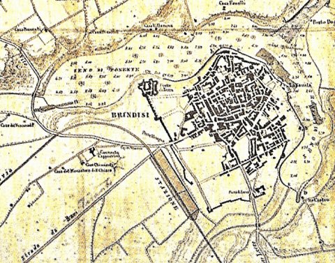 Piano Generale del Porto - 1866 - dettaglio